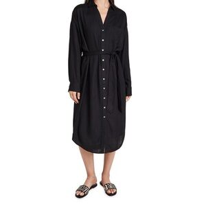 l space button shirt cover up